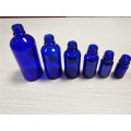 5ml, 10ml, 20ml, 30ml, 50ml, 100ml Blue Color Liquid Flavor Glass Essential Oil Bottle (klc-1)